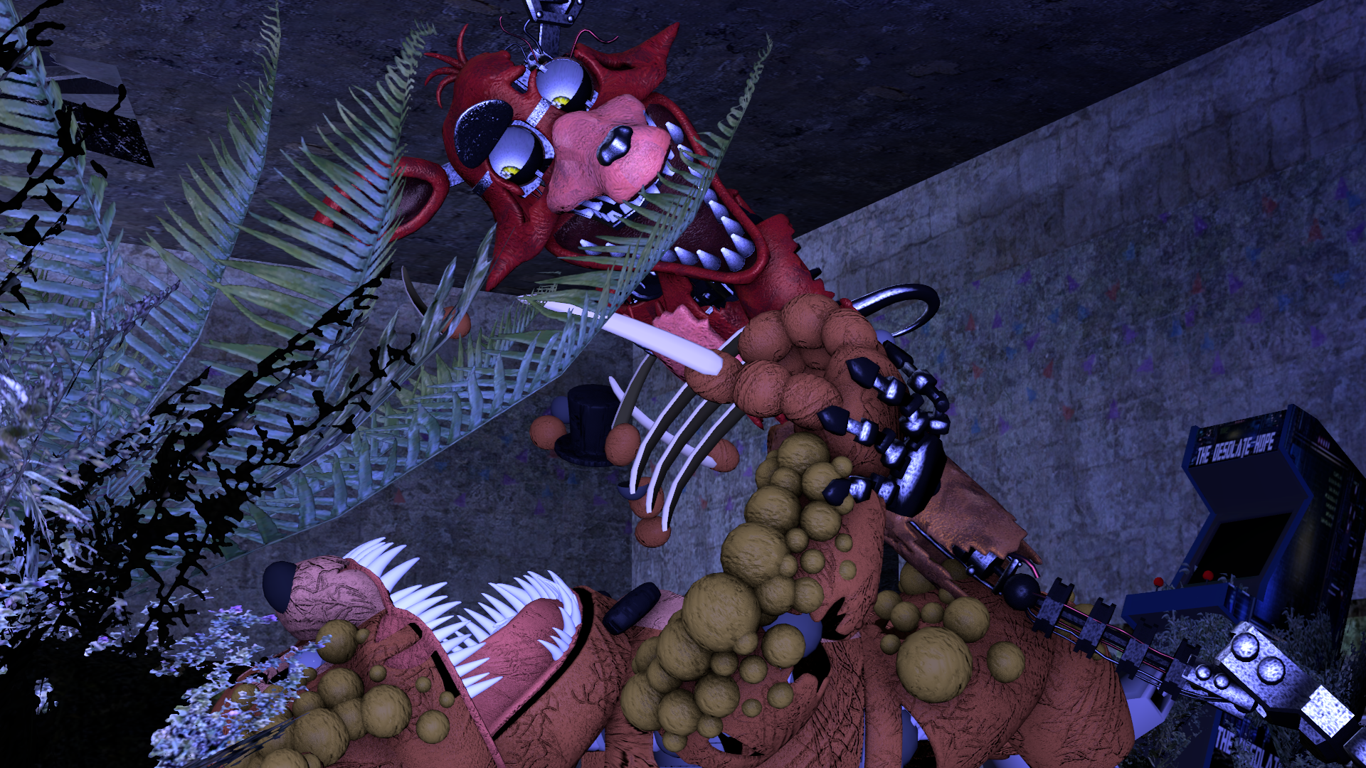 SFM) Happy Dismantlement (based on a scene in The Twisted Ones