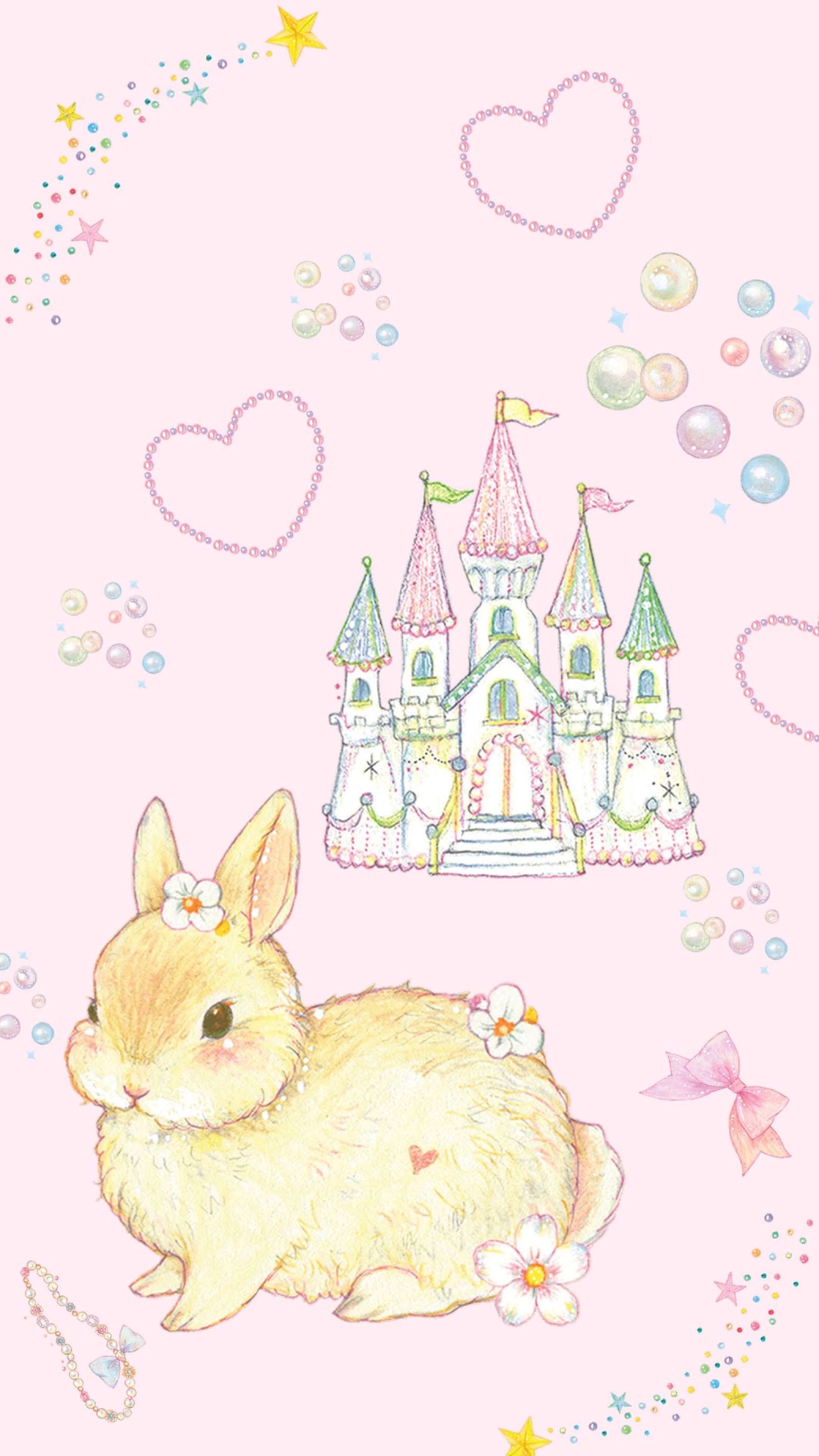 Bunny wallpaper, Kawaii wallpaper, Cute .fr