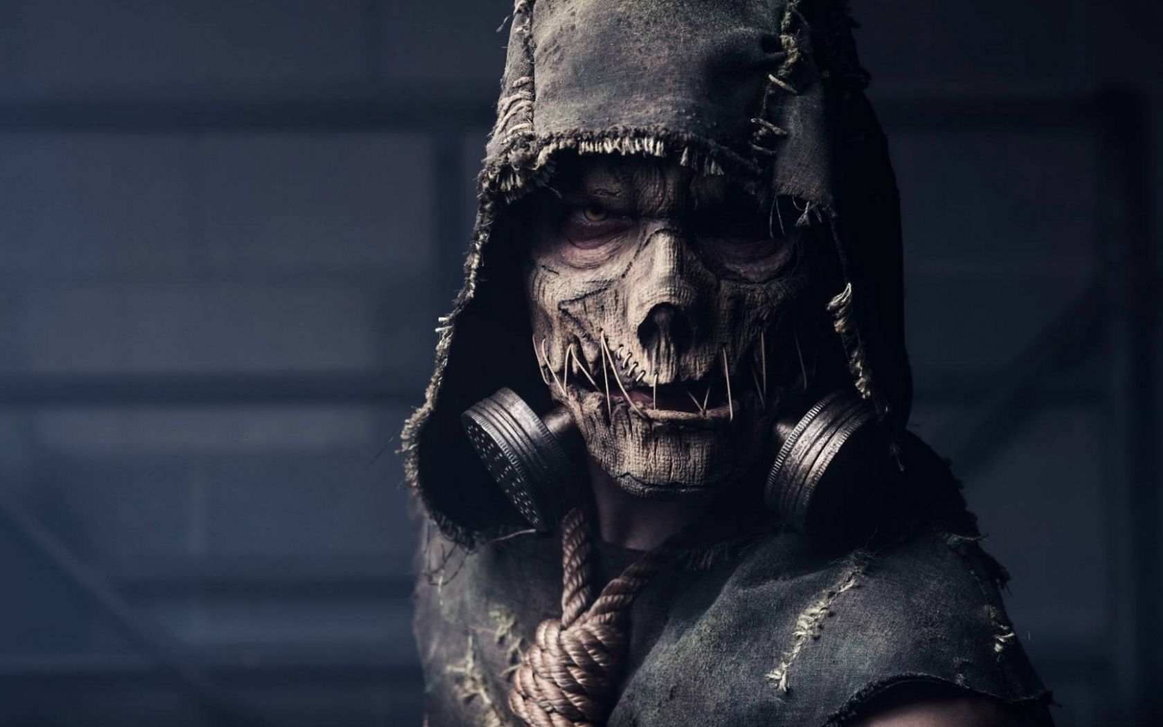 Free download Wallpaper mask gas mask men wallpaper style