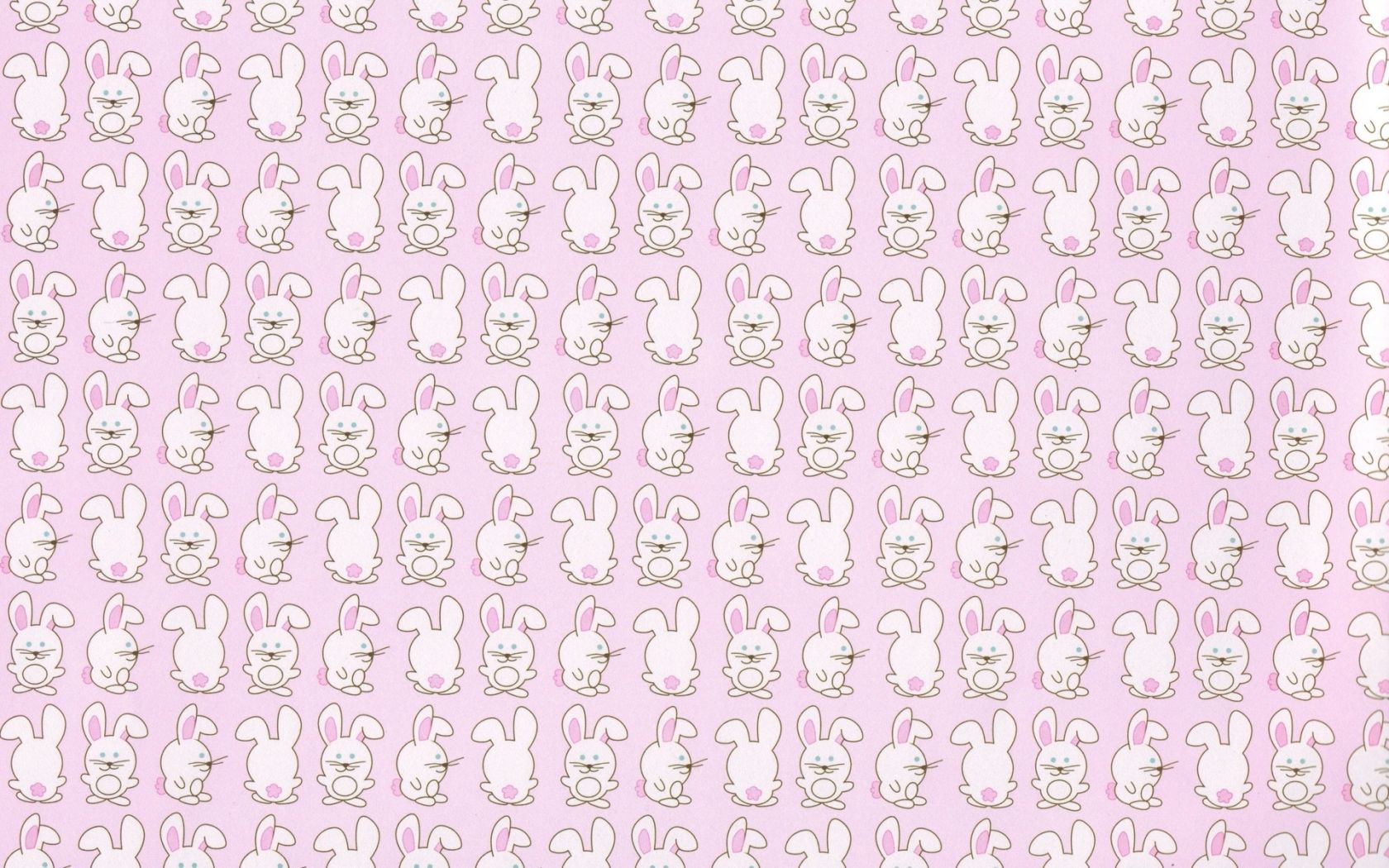 Free download Bunny Pattern rabbit cute children wallpaper