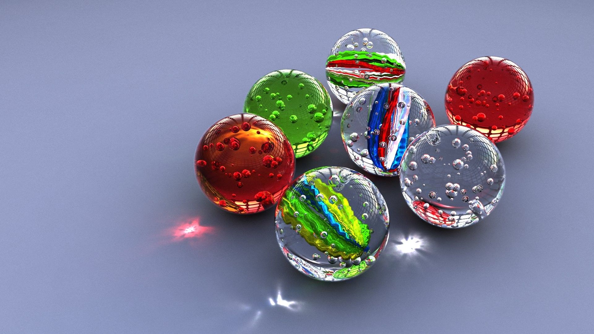 Marbles, Toy, Vector Image, Bokeh, Colourful Picture, Art