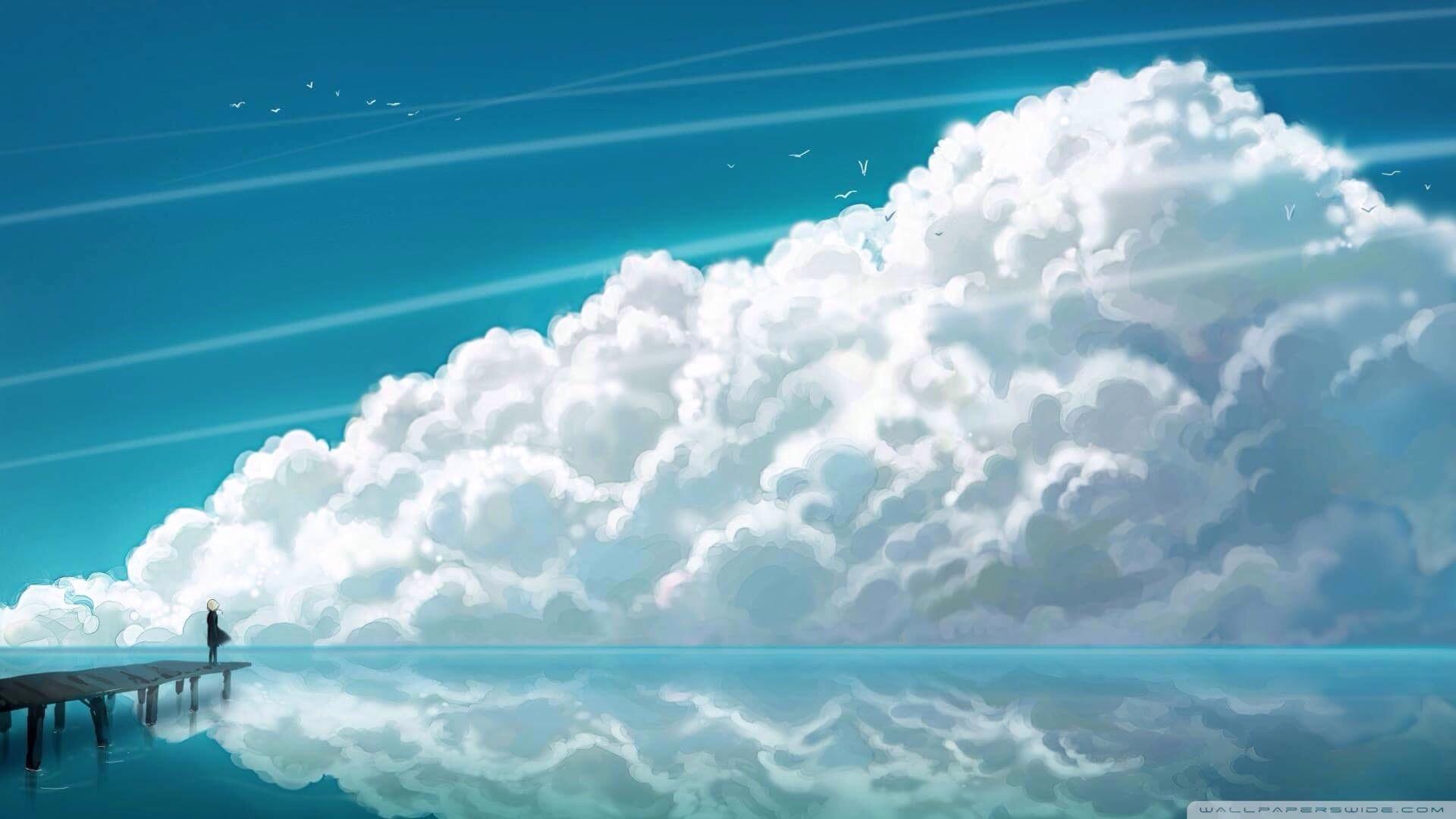 Anime cloud [1920x1080]