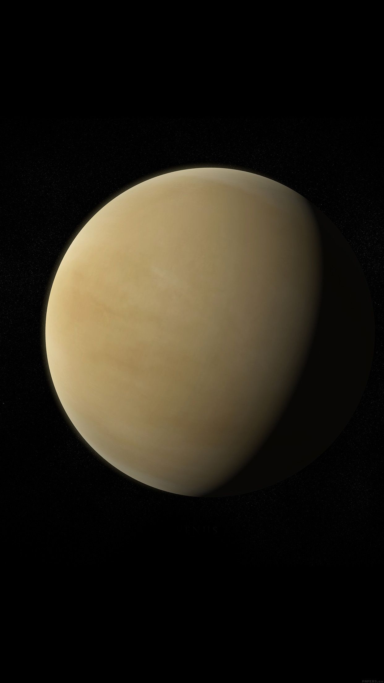 Venus space art minimal nature Download Free Wallpaper for iPhone 7