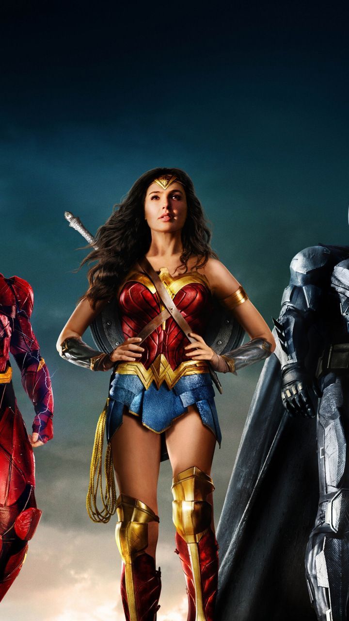 Justice league, movie, team, 720x1280 wallpaper. Wonder woman picture, Wonder woman artwork, Gal gadot wonder woman