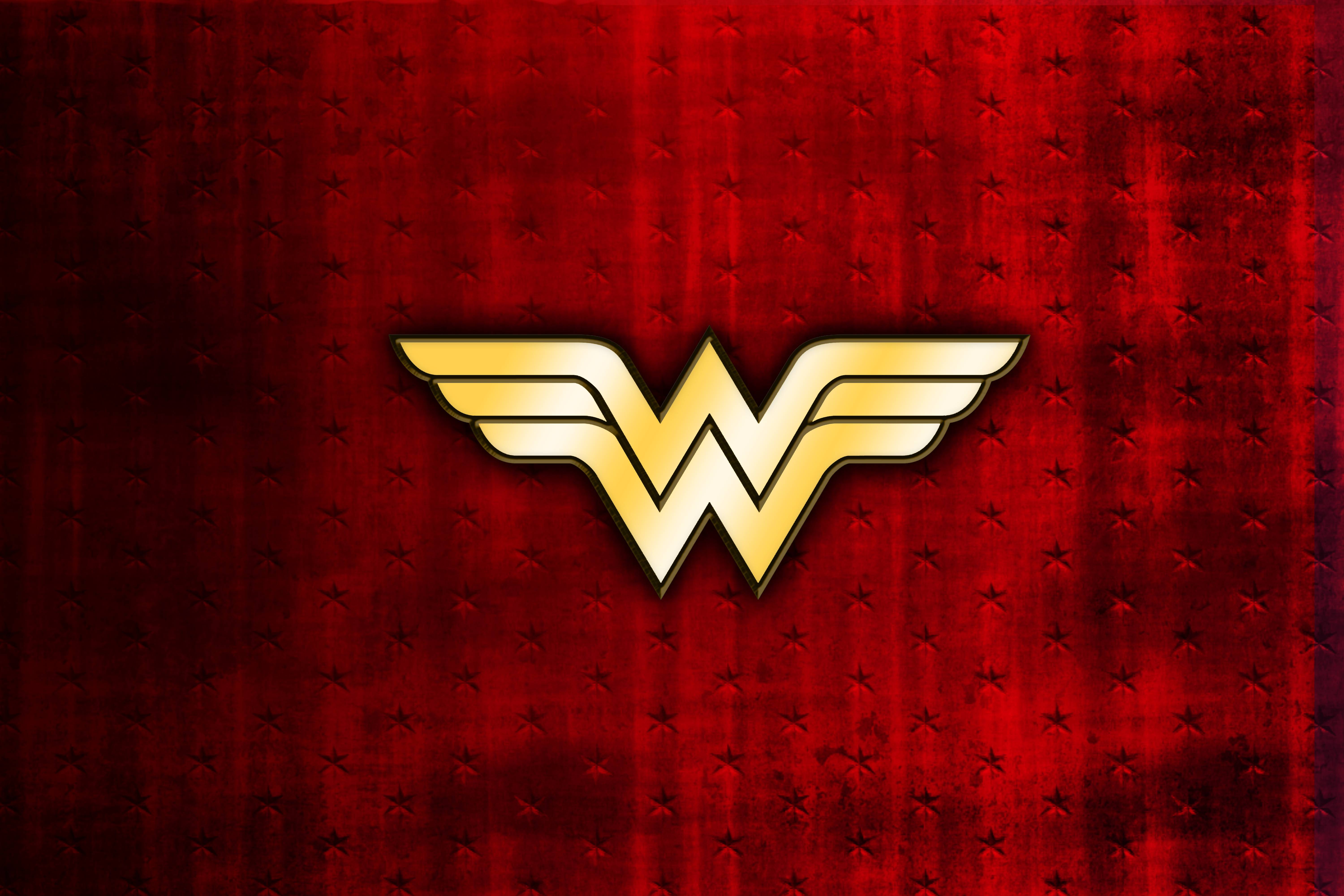 Wonder Woman Logo Wallpaper