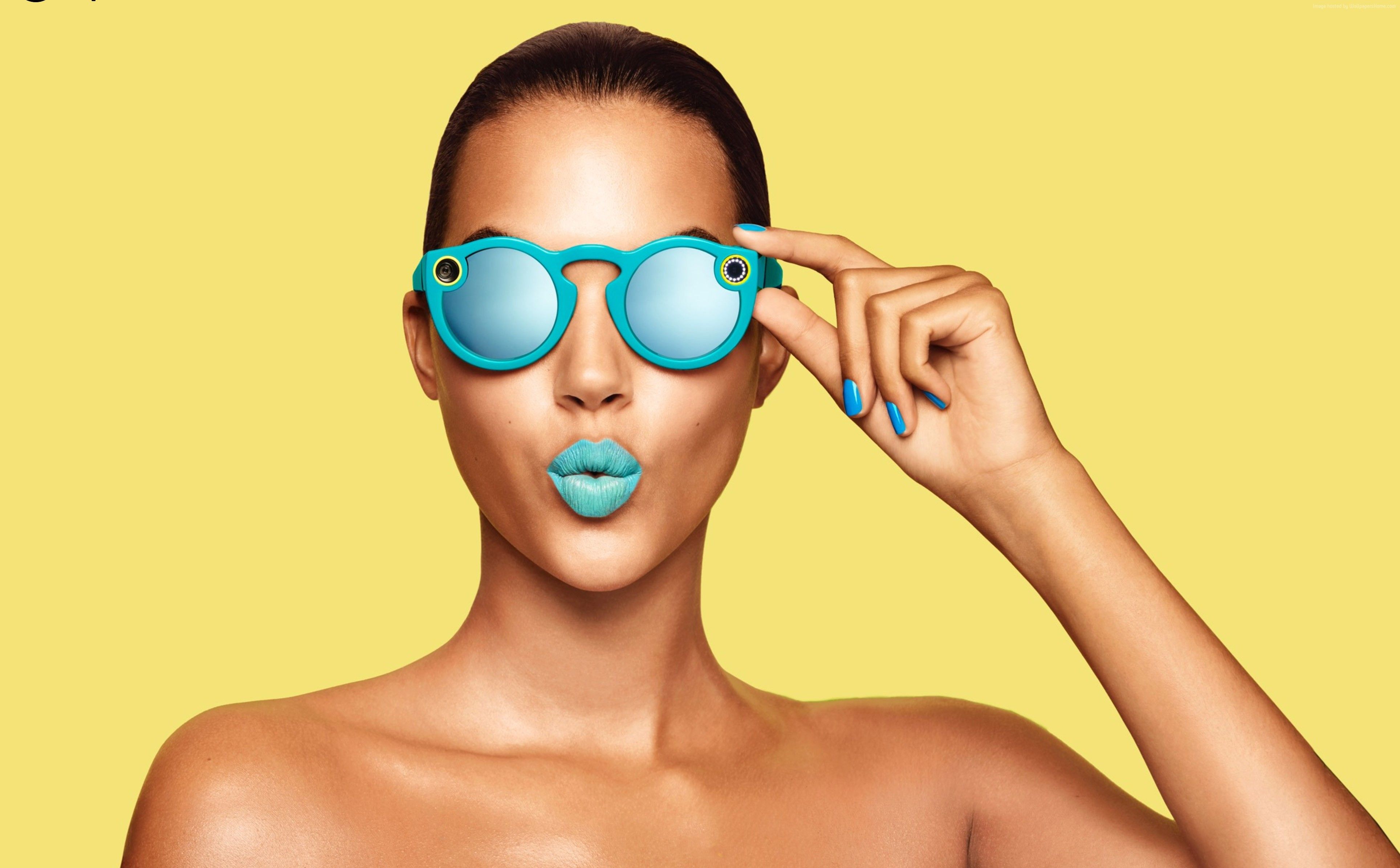 #google glass, #Snapchat glasses, #blue lips, #Snapchat