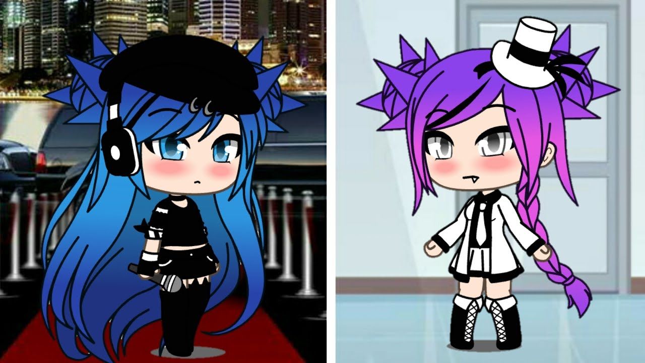 Popular singer in disguise. Gacha Life mini movie