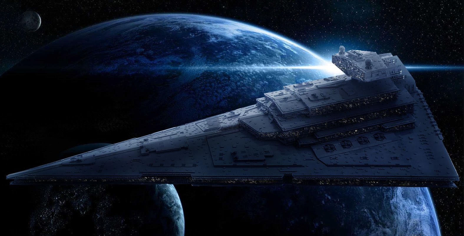 Free download Star Wars Fan Builds Huge LEGO Imperial Star