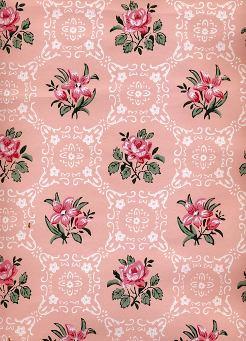 Rasch Portfolio Vintage Rose Wallpaper Pink Natural India  Ubuy