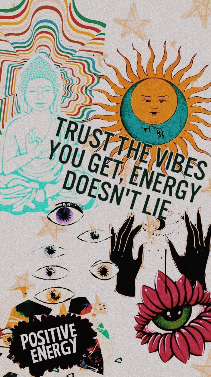 Trust the vibes✌️#quote #vibes #namaste. iPhone wallpaper