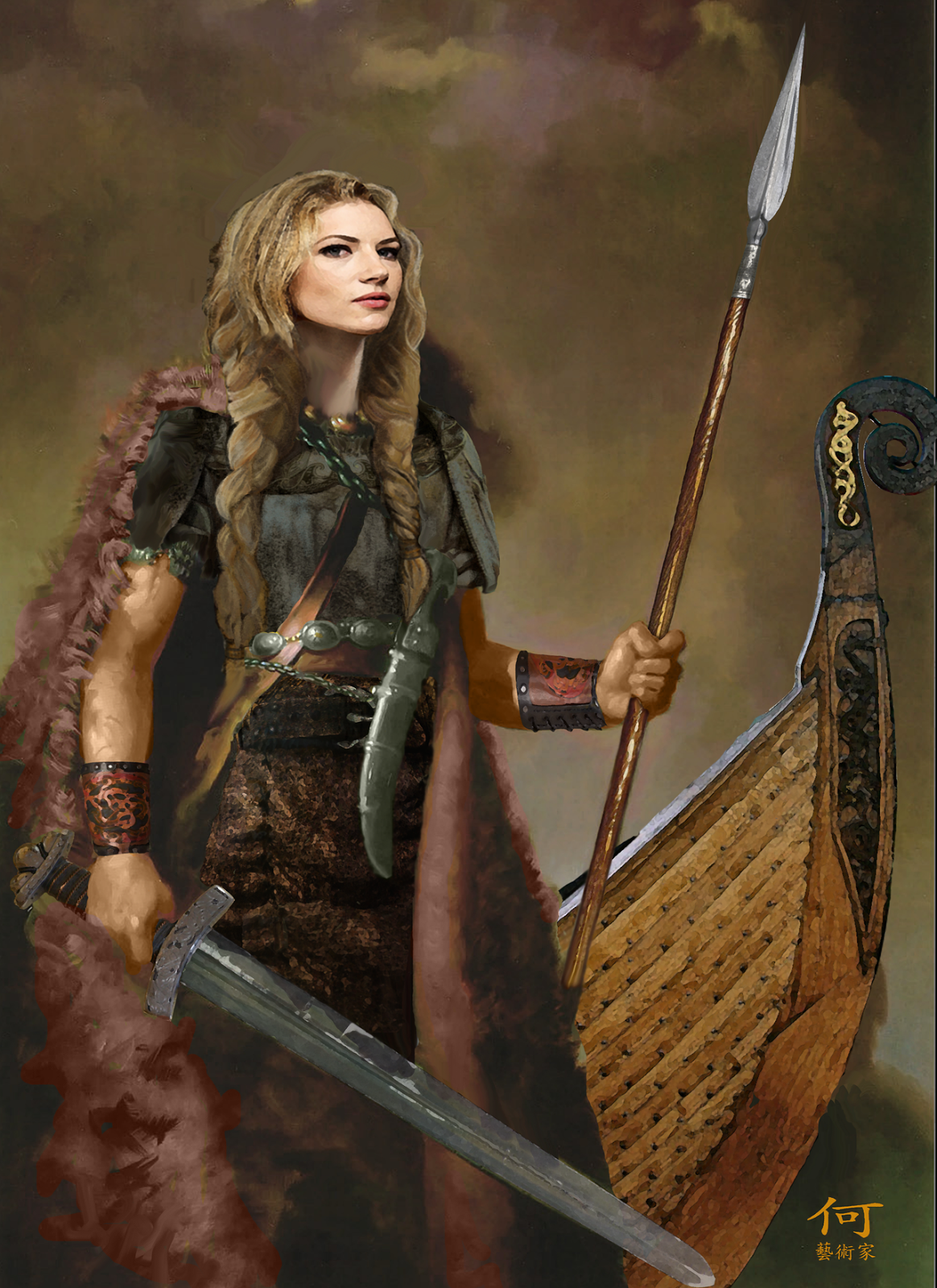 Viking Woman, HD phone wallpaper