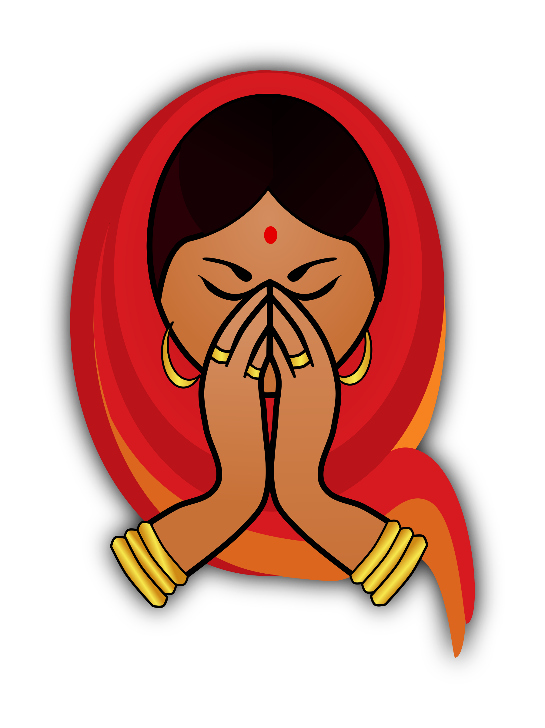 Namaste Clipart Png