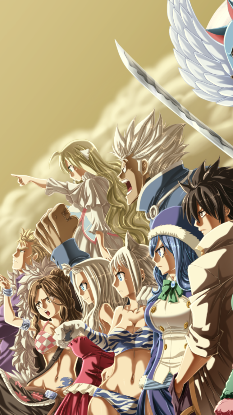 Fairy Tail Iphone Wallpapers Wallpaper Cave