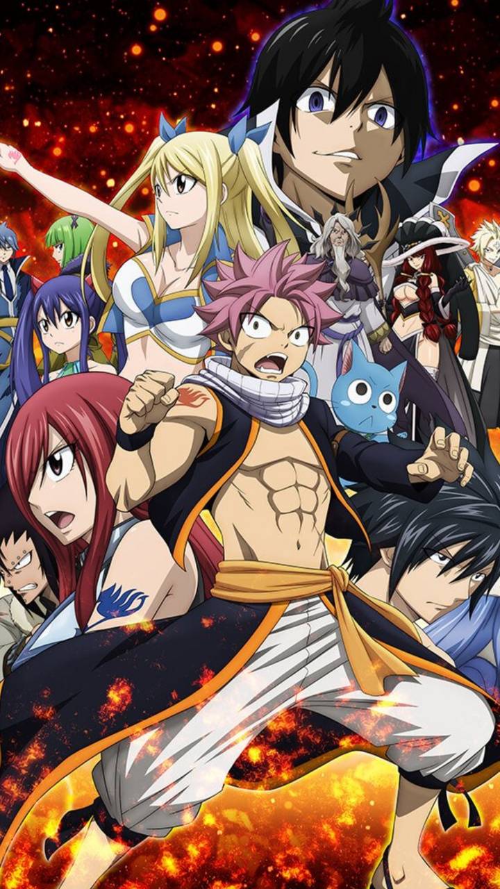 Fairy Tail 4K Phone Wallpapers - Wallpaper Cave
