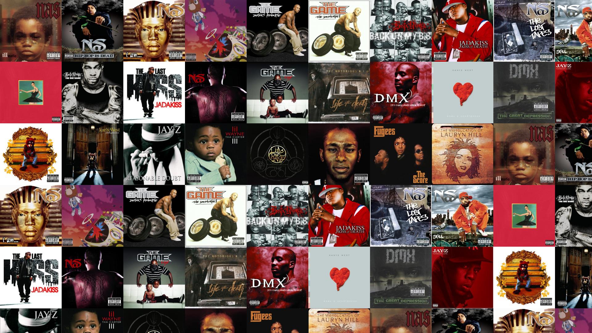 Nas Illmatic Hip Hop Dead I AM Kanye Wallpaper « Tiled Desktop