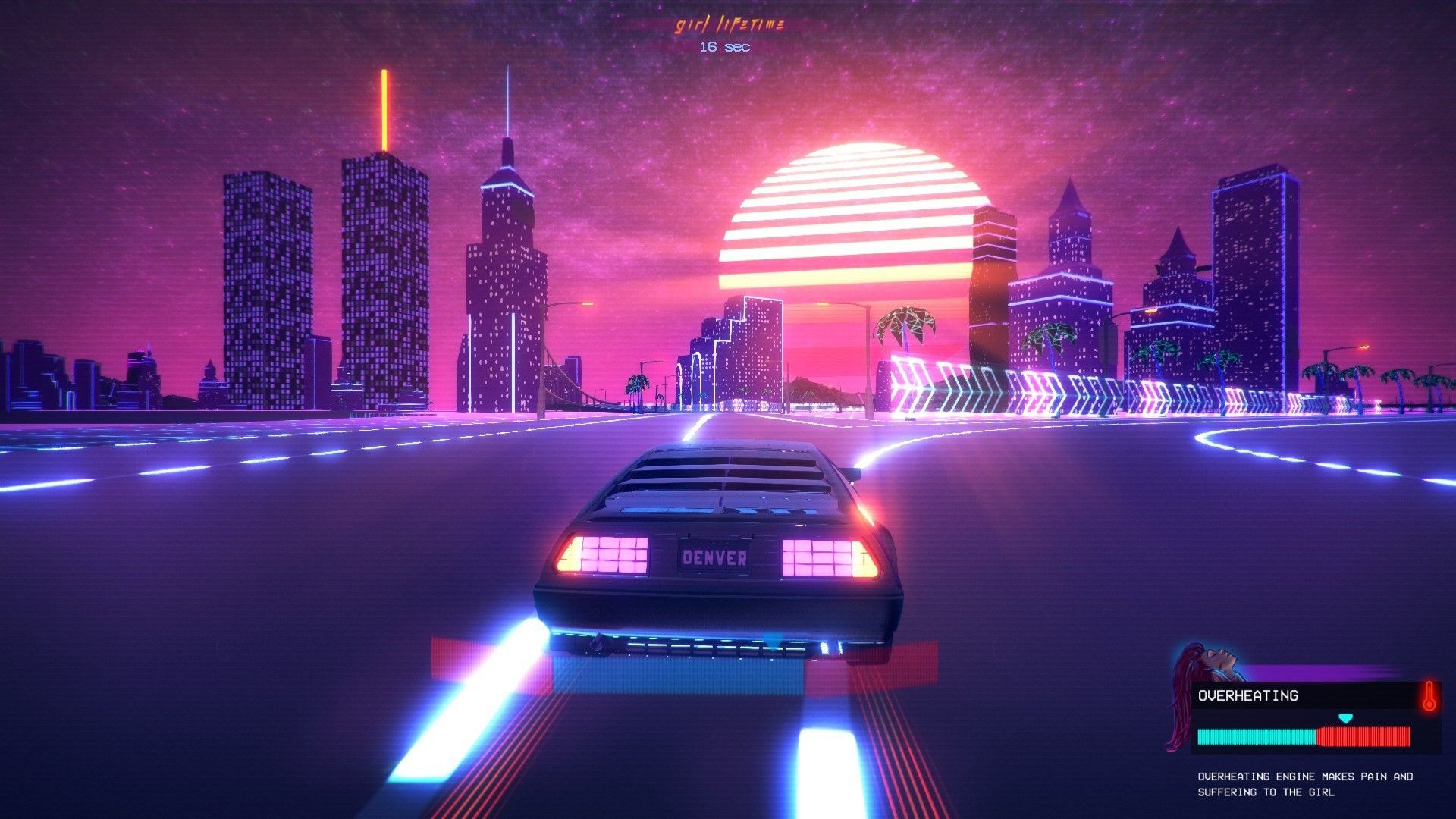Neon City Wallpaper 1920x1080