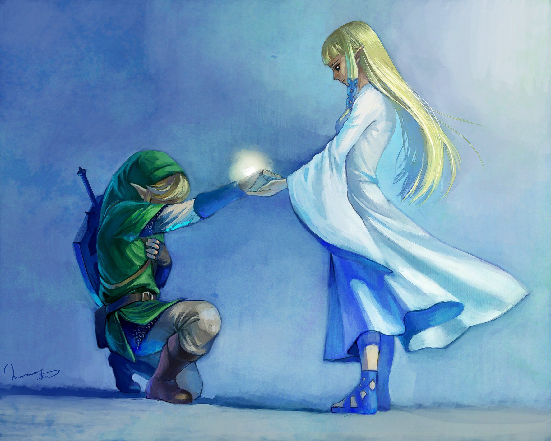 Nintendo Zelda no Densetsu Skyward Sword Princess wallpaper