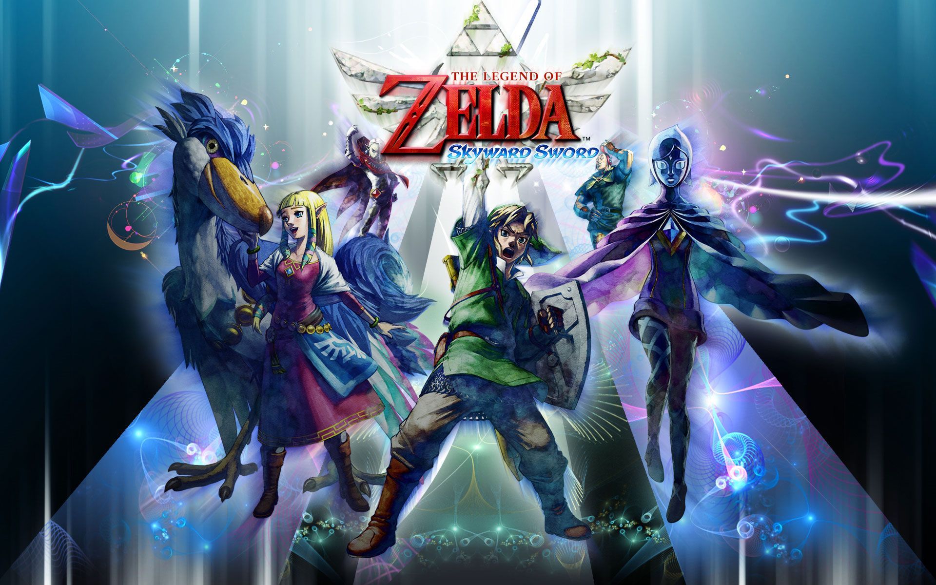 the legend of zelda wallpaper. Skyward Sword The Legend of Zelda