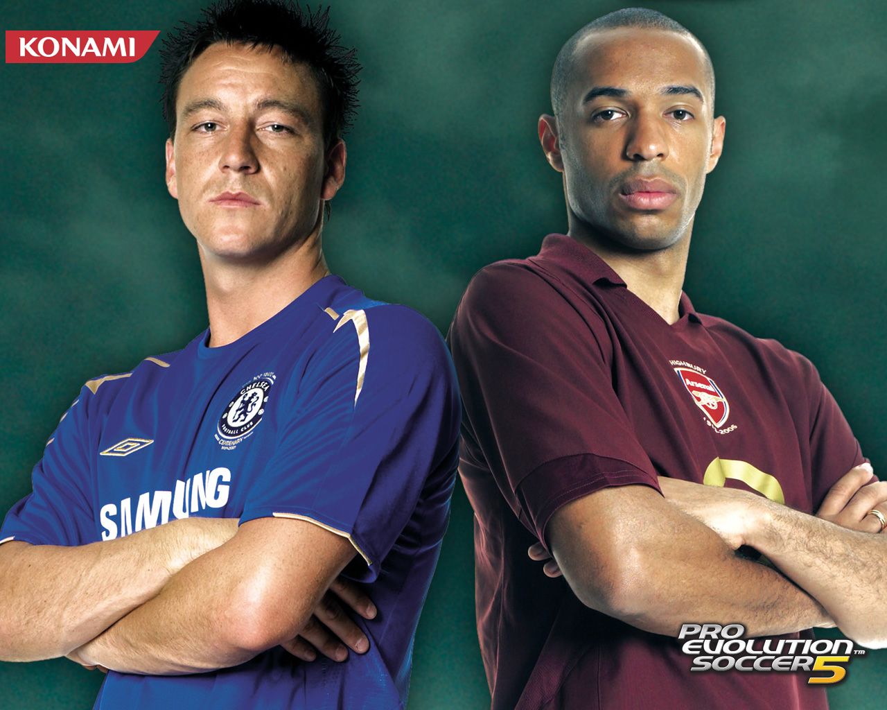 Pro Evolution Soccer 5, John Terry and Thierry Henry < Games