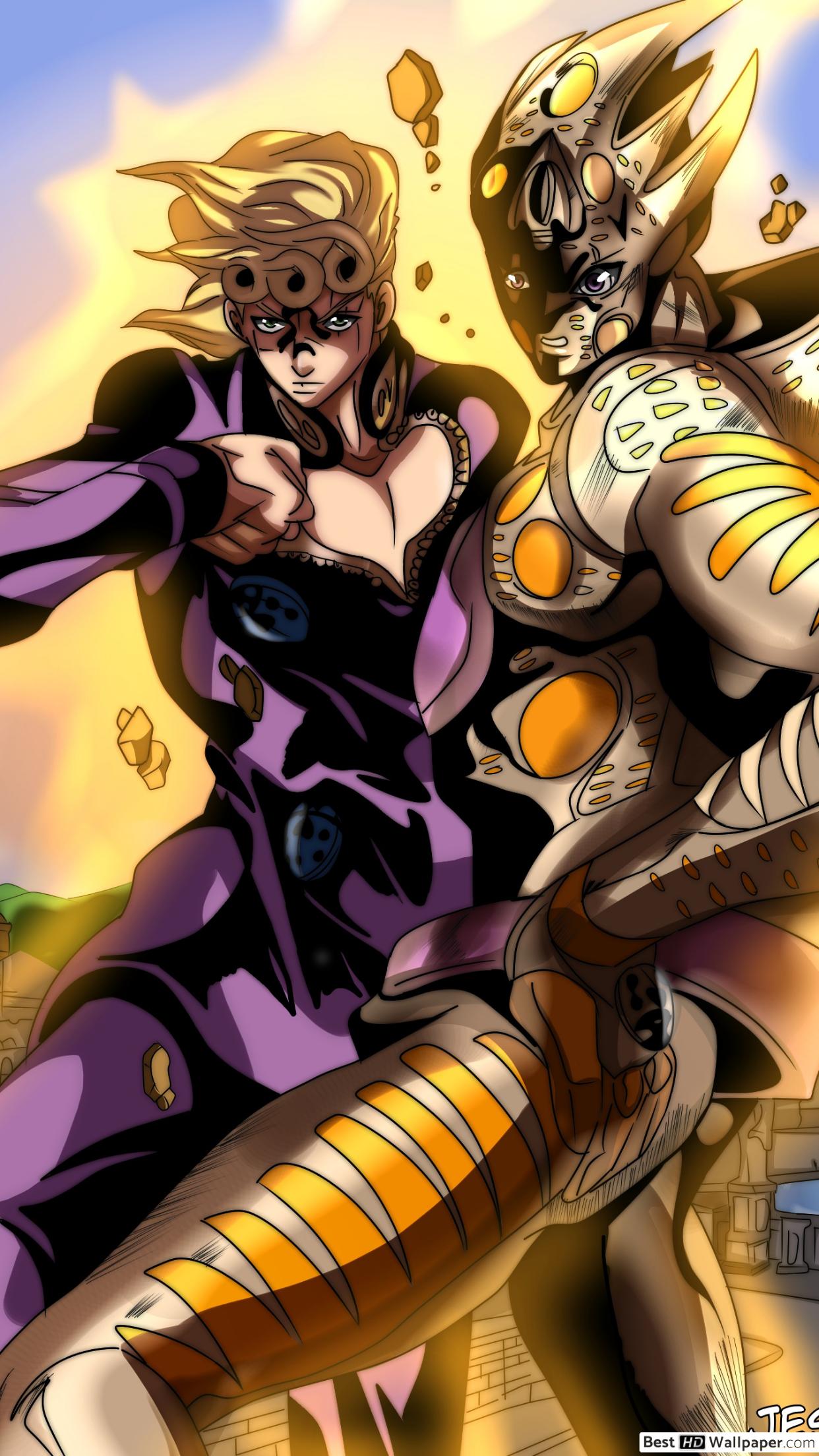 Giorno Giovanna Phone Wallpaper