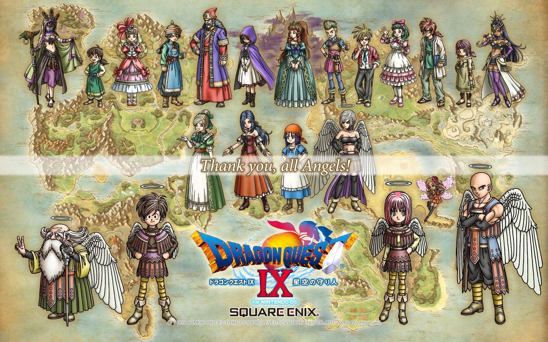 Dragon's Den > Dragon Quest IX DS > Wallpaper
