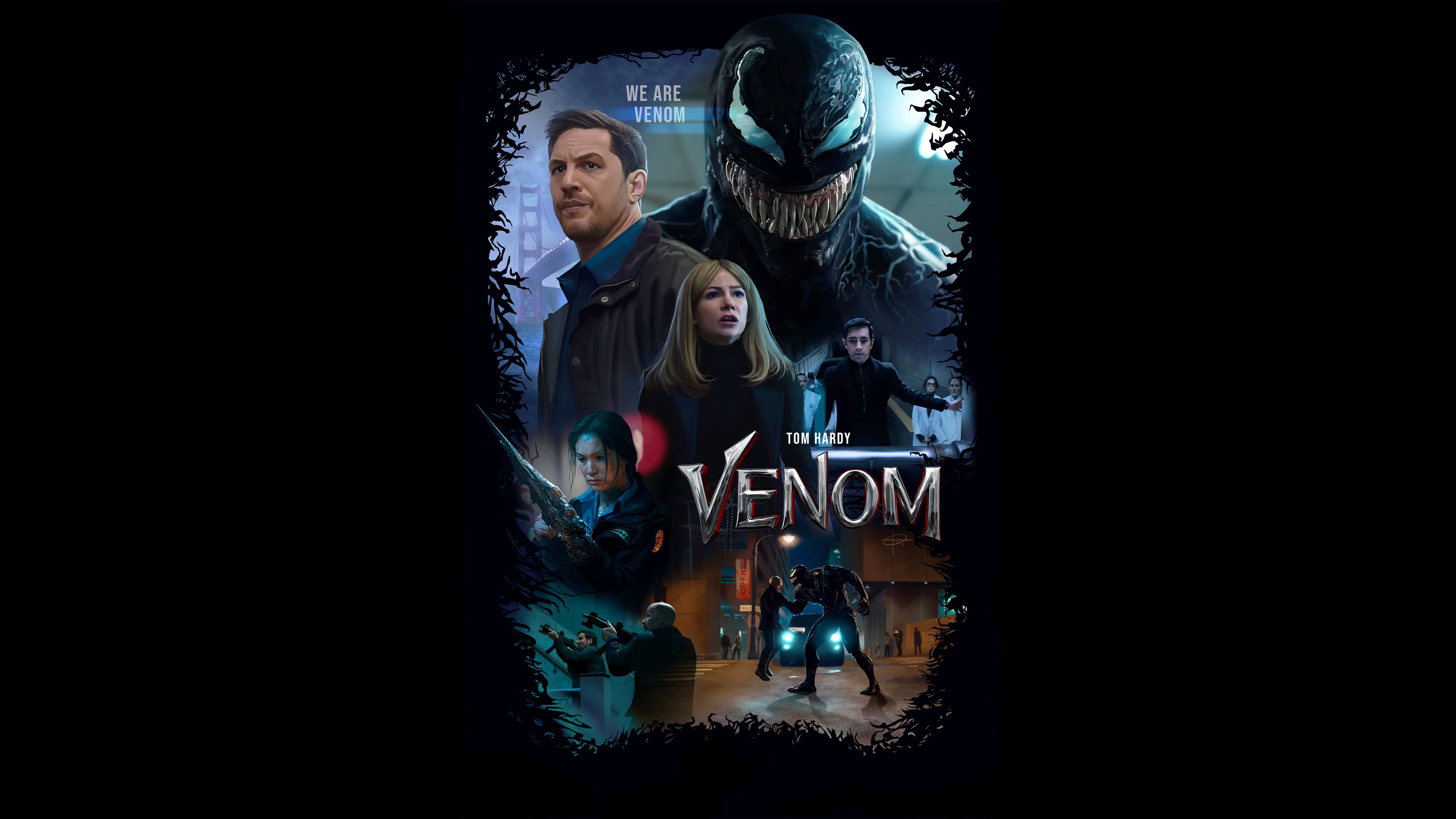 Venom The Movie 4k, HD Movies, 4k Wallpaper, Image, Background