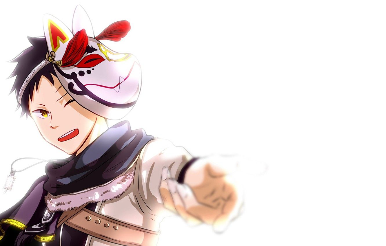 Wallpaper anime, mask, guy, Akagami no Shirayukihime image