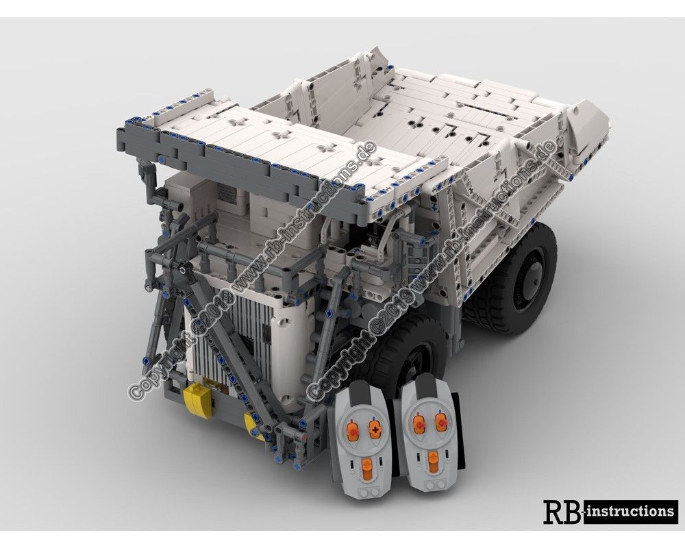 LEGO MOC 29699 Mining Truck T284 For Liebherr R9800 42100