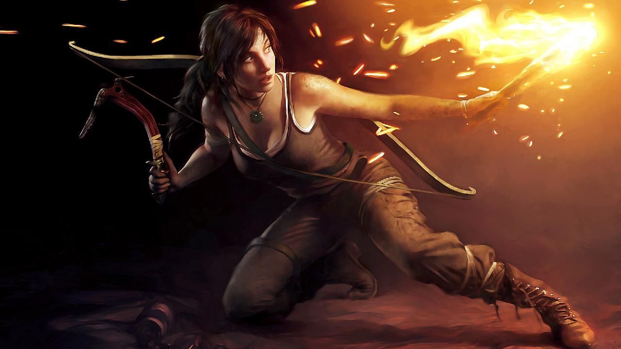 3D Amazing Girl With Bow And Arrow HD Wallpaper Available
