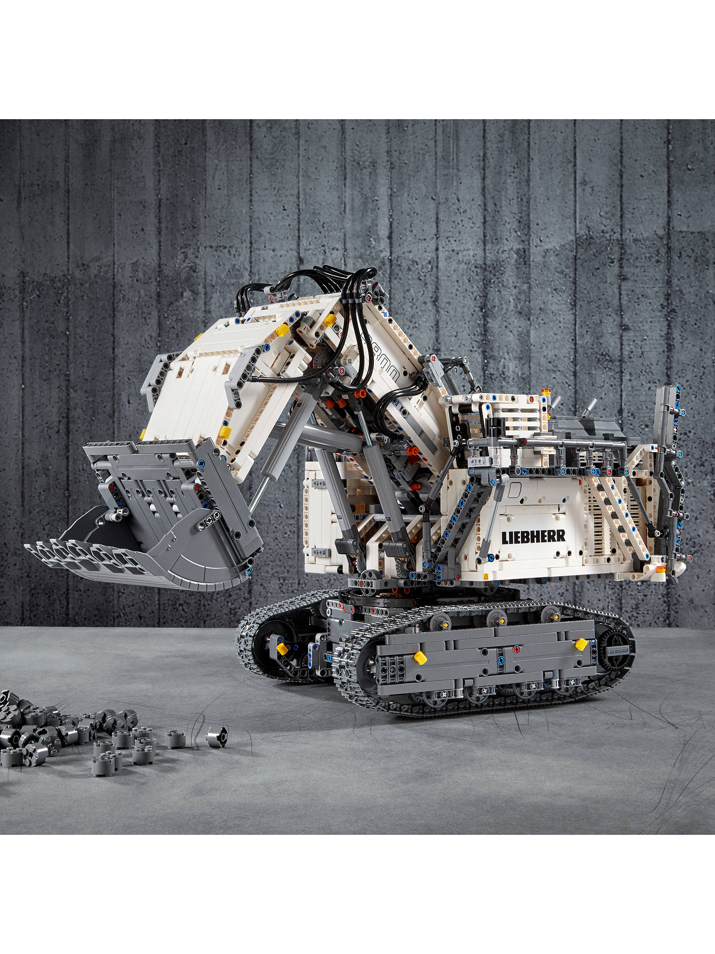 lego technic 42100 liebherr r 9800 excavator review