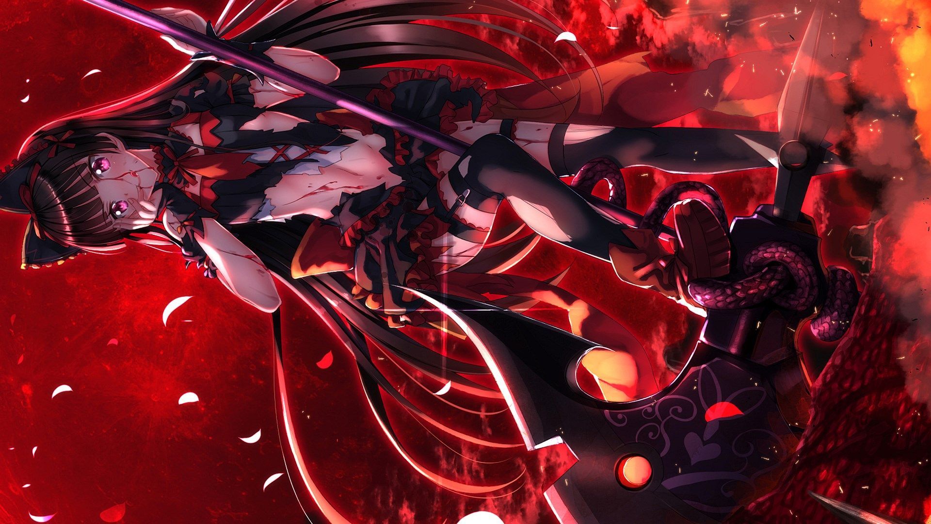 Red Anime Wallpapers ,