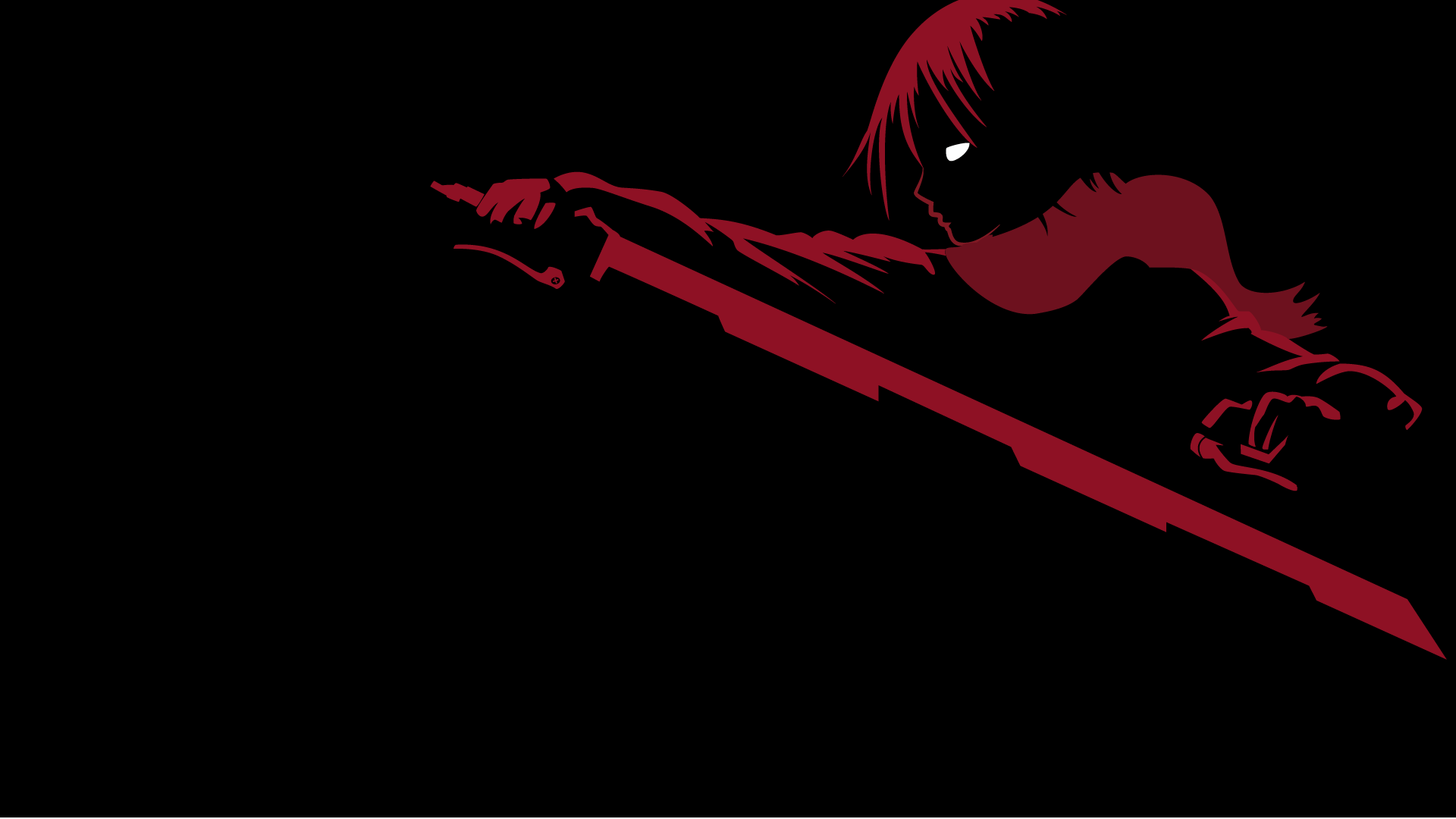 Red And Black Anime Wallpapers - Wallpaper Cave