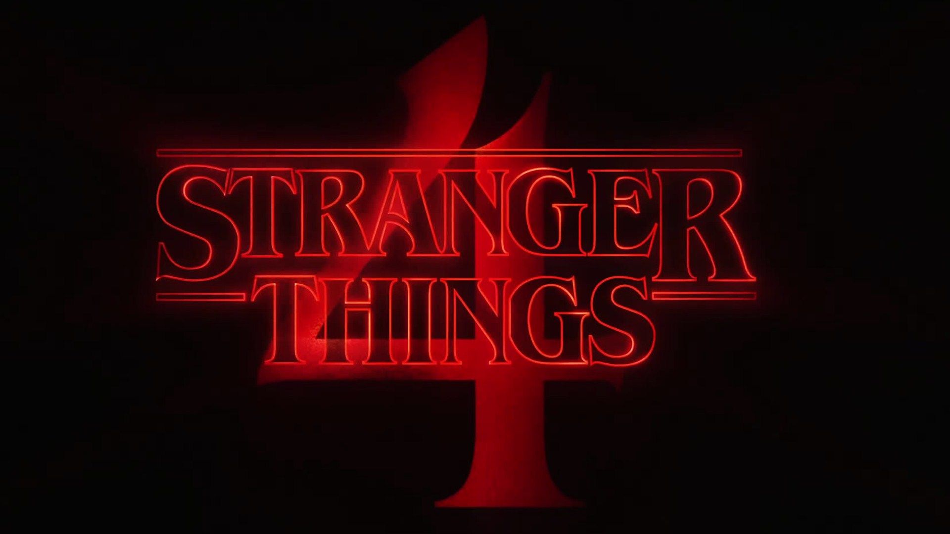 Stranger Things 4 Logo Wallpaper 46294