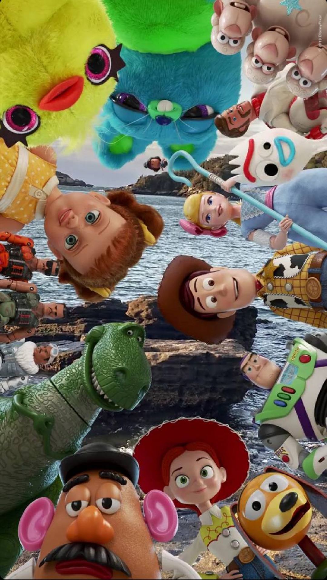 Toy Story 4, iPhone, Desktop HD Background