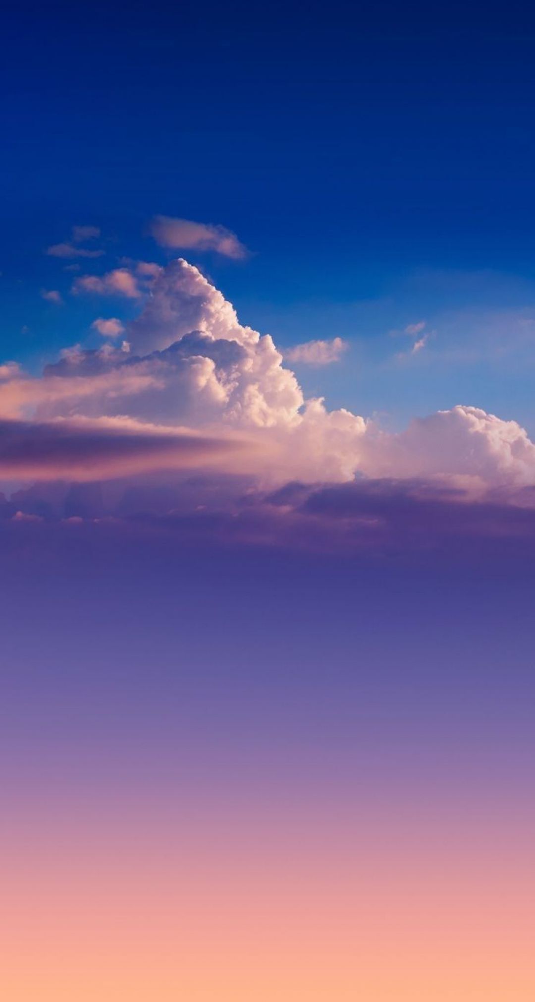 aesthetic clouds purple wallpapers