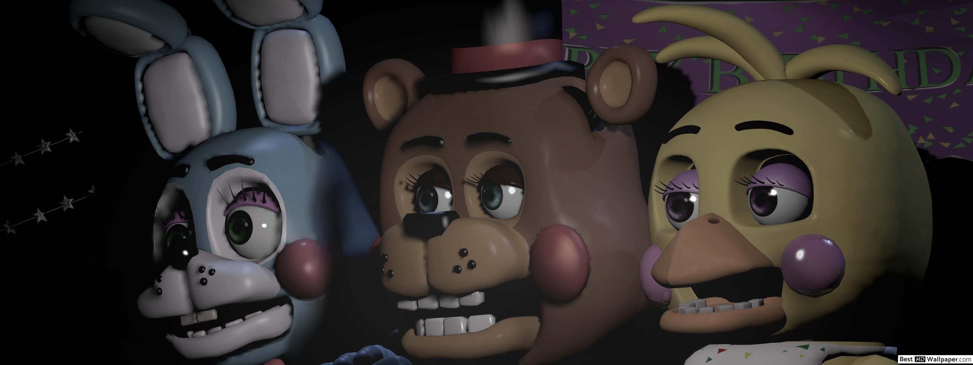 Toy Bonnie, Freddy, Chica of Five Nights at Freddy's Sister