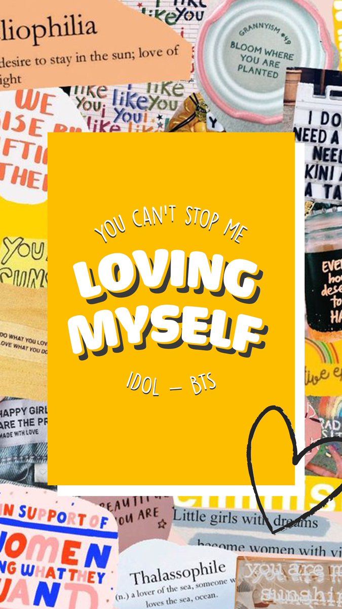 BTS Lyrics ⁷ can't stop me loving myself IDOL