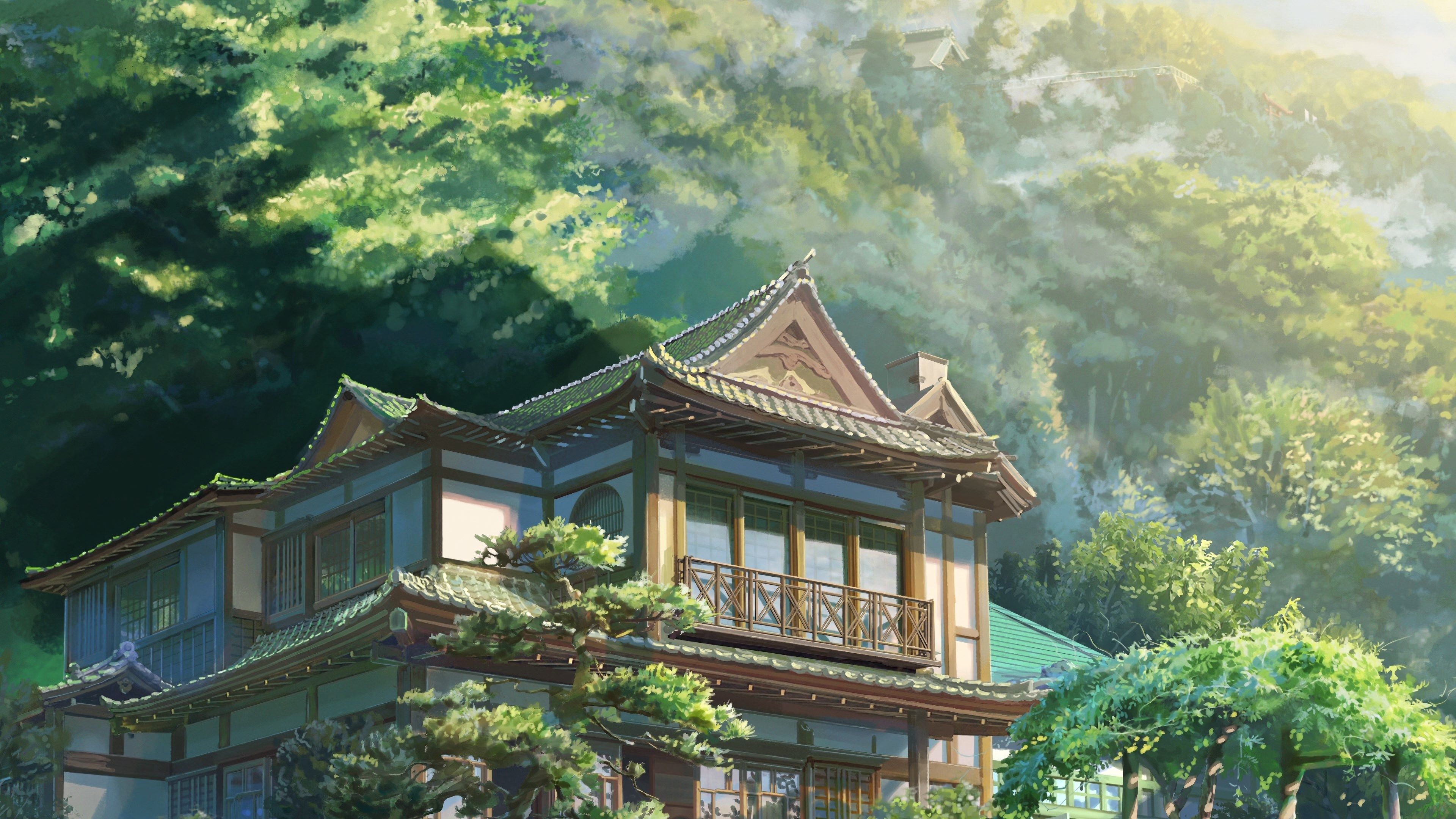 Anime Scenery Wallpaperx2160