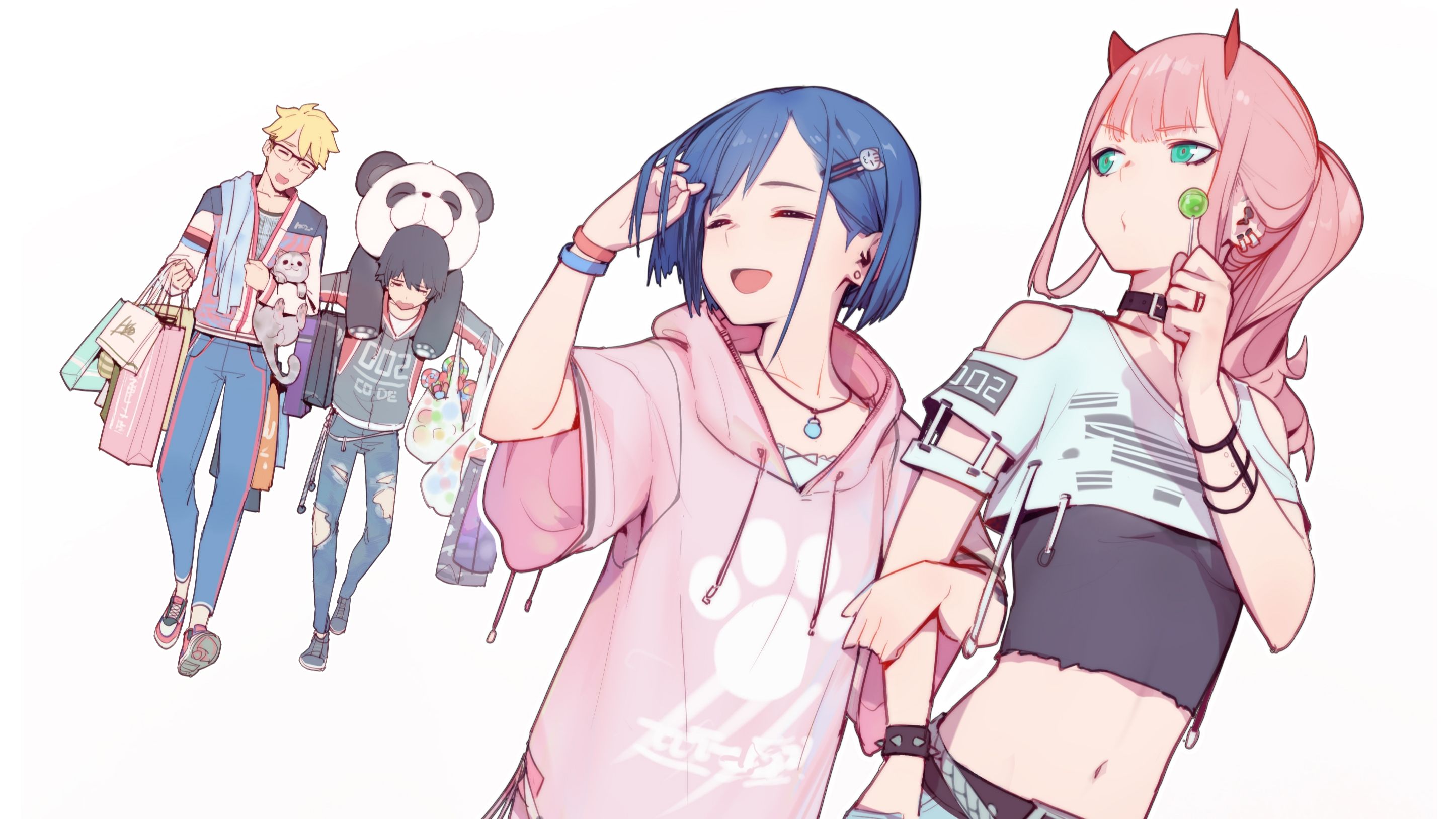 Darling in the FranXX HD Wallpaper. Background Imagex1628