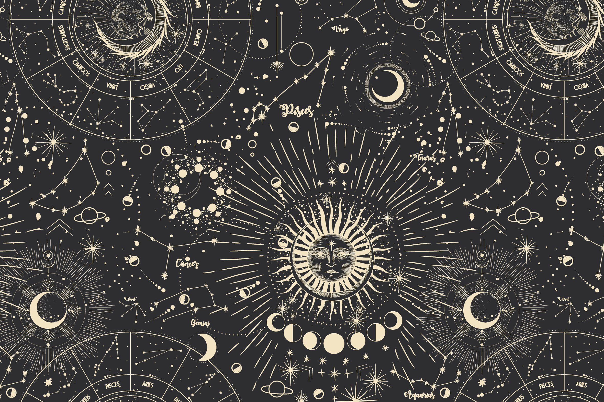 Cosmic Magic Textures. Witchy wallpaper, Celestial art, Magic