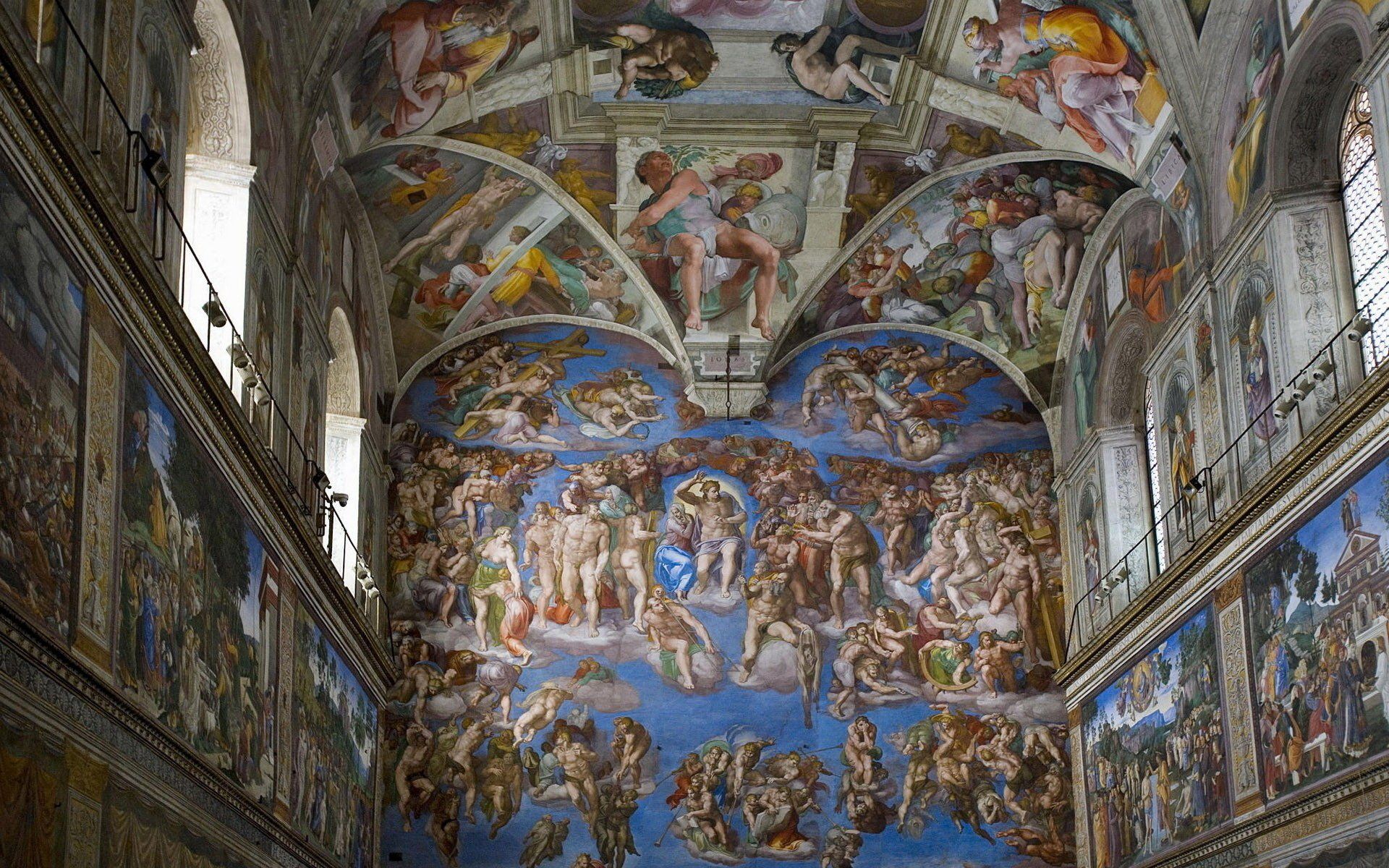 Free download 2 Sistine Chapel HD Wallpaper Background Image
