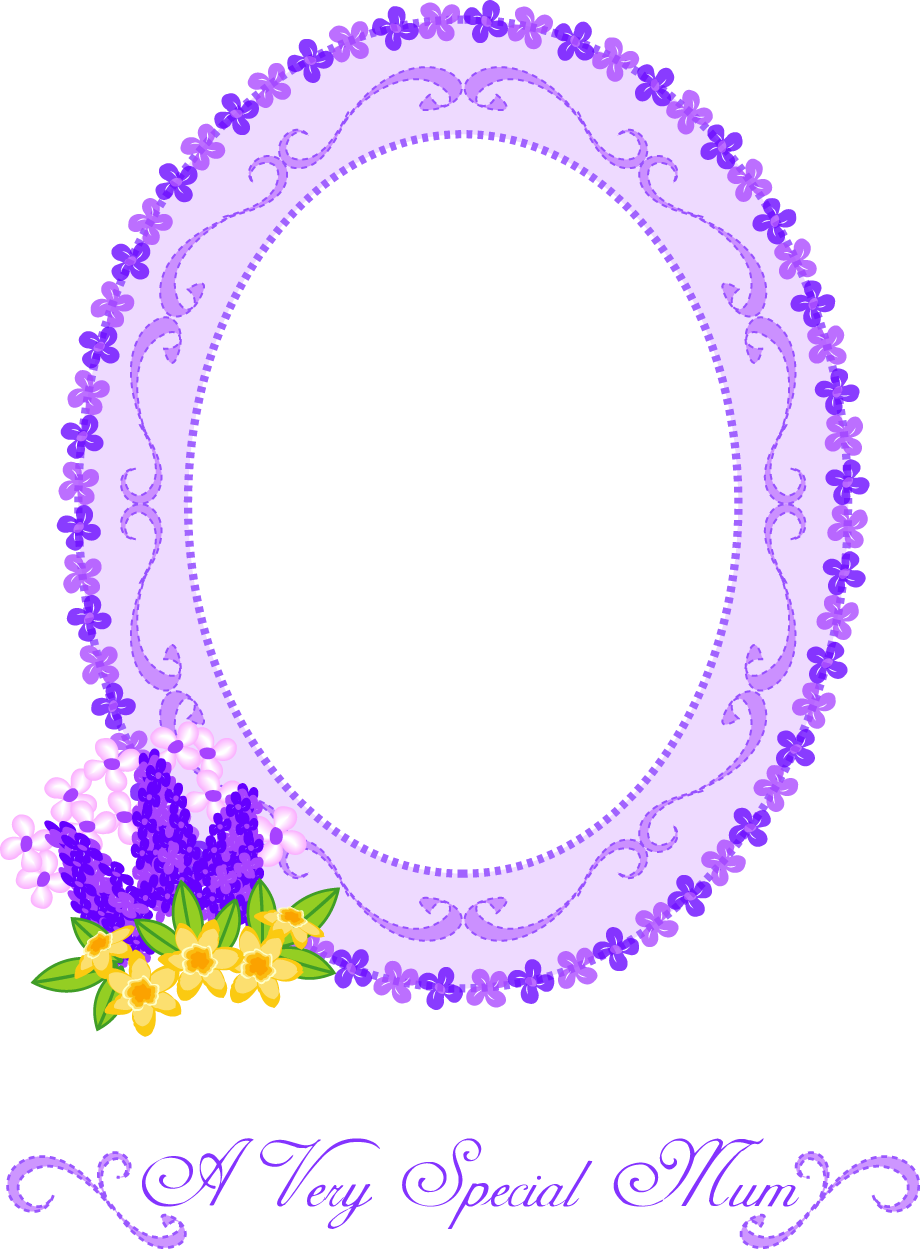 Frame Clipart Mothers Day Memorial Frame Png