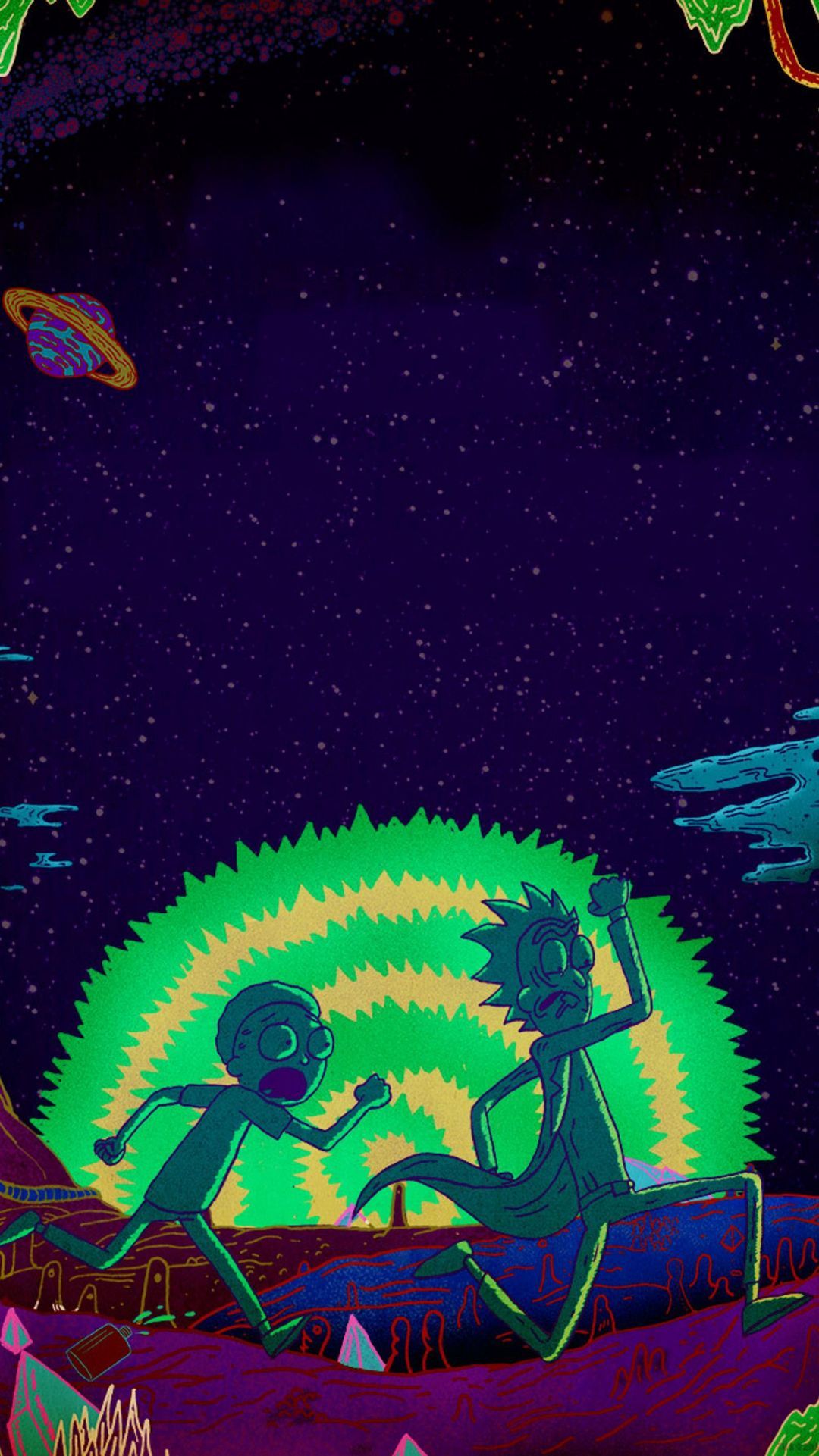 Rick and Morty, iPhone, Desktop HD Background
