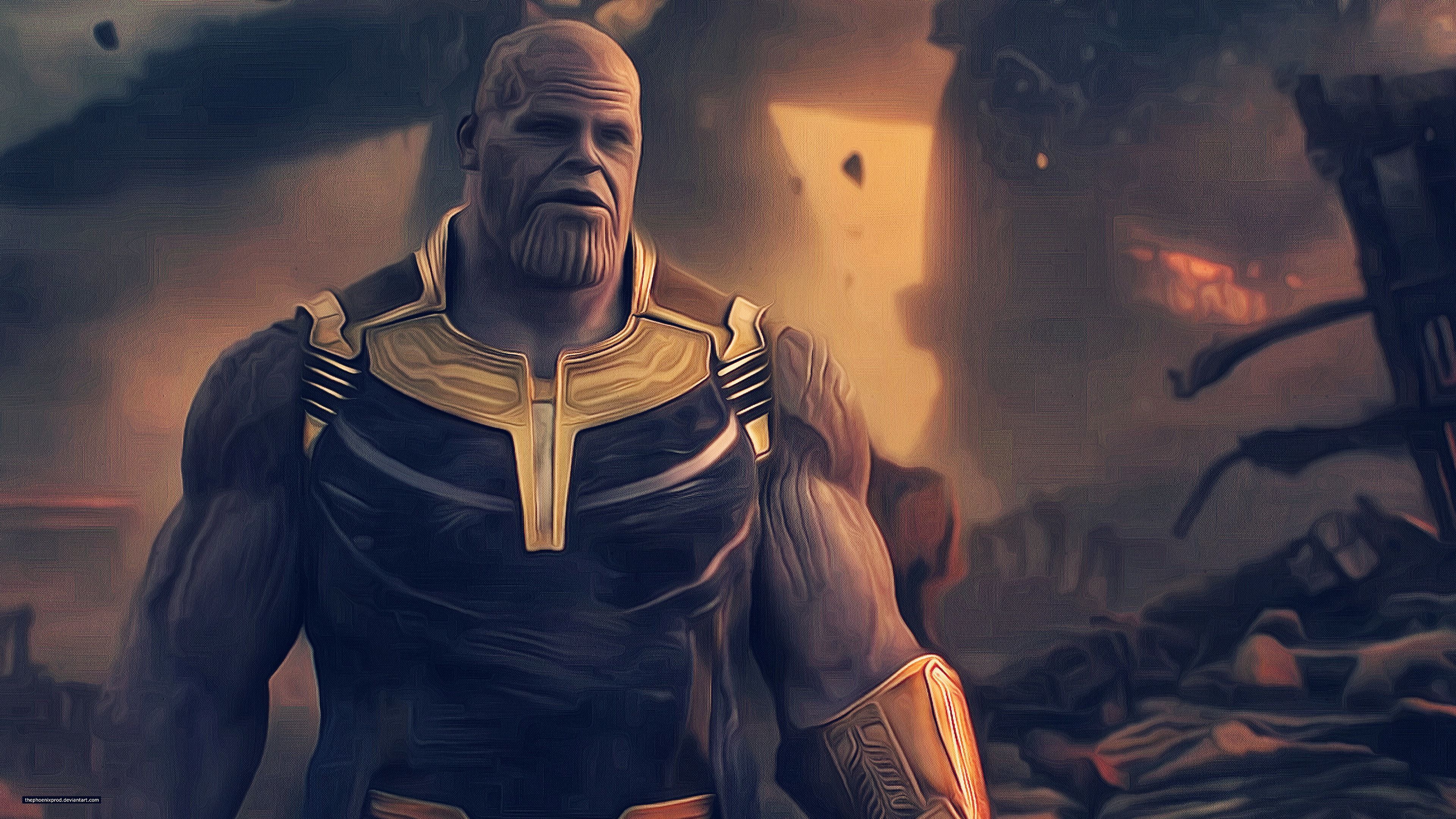 Wallpaper 4k Thanos Avengers: Infinity War 4K Avengers Infinity