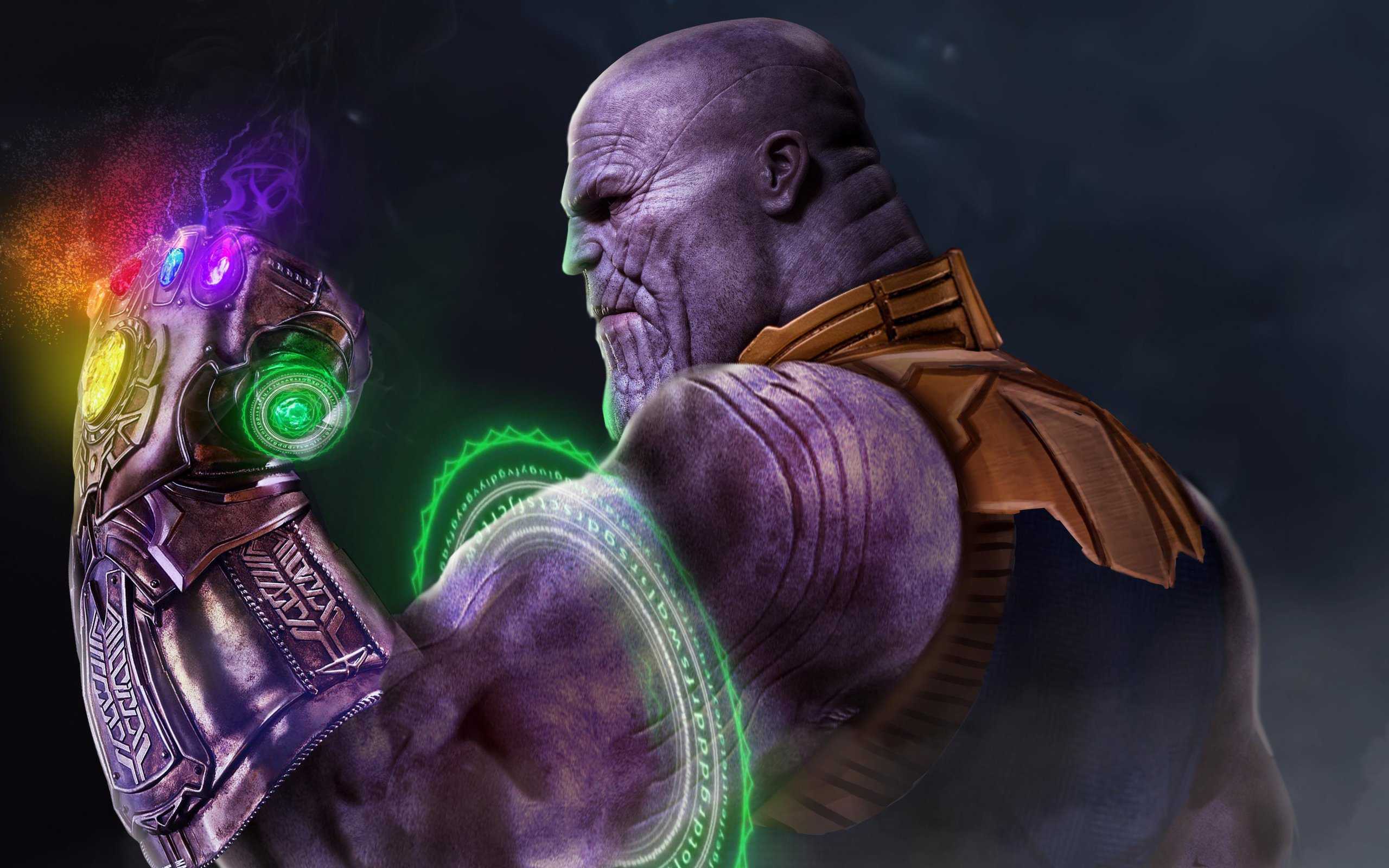Thanos Using Time Stone HD Wallpaper (2560x1600)