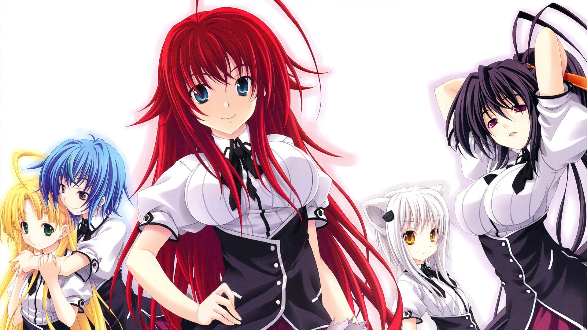 High School DxD 4K Wallpaper