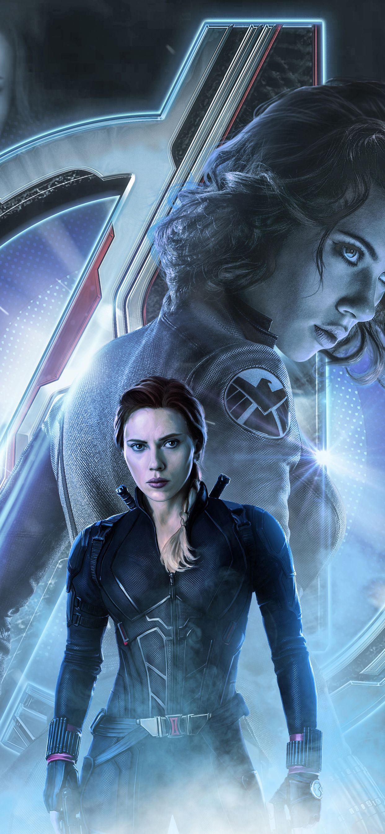 Black Widow In Avengers Endgame Wallpaper