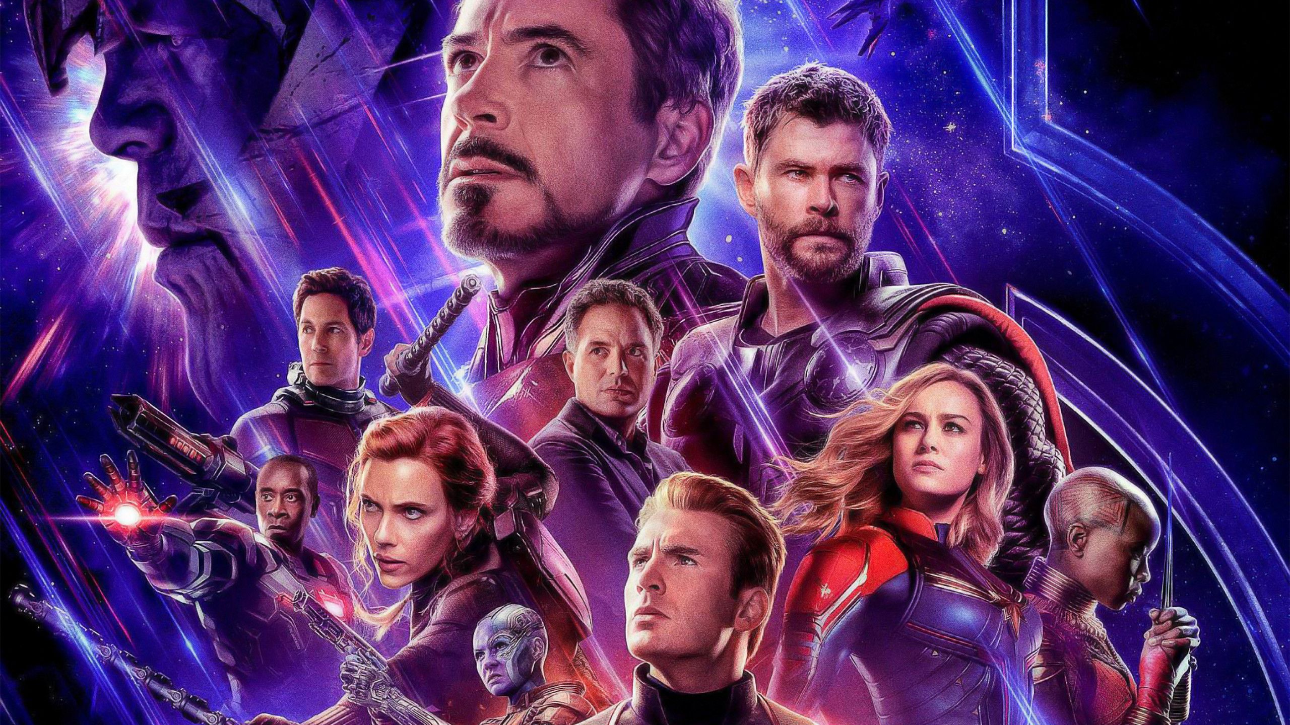 Avengers Endgame 2019 Official Poster 1440P Resolution