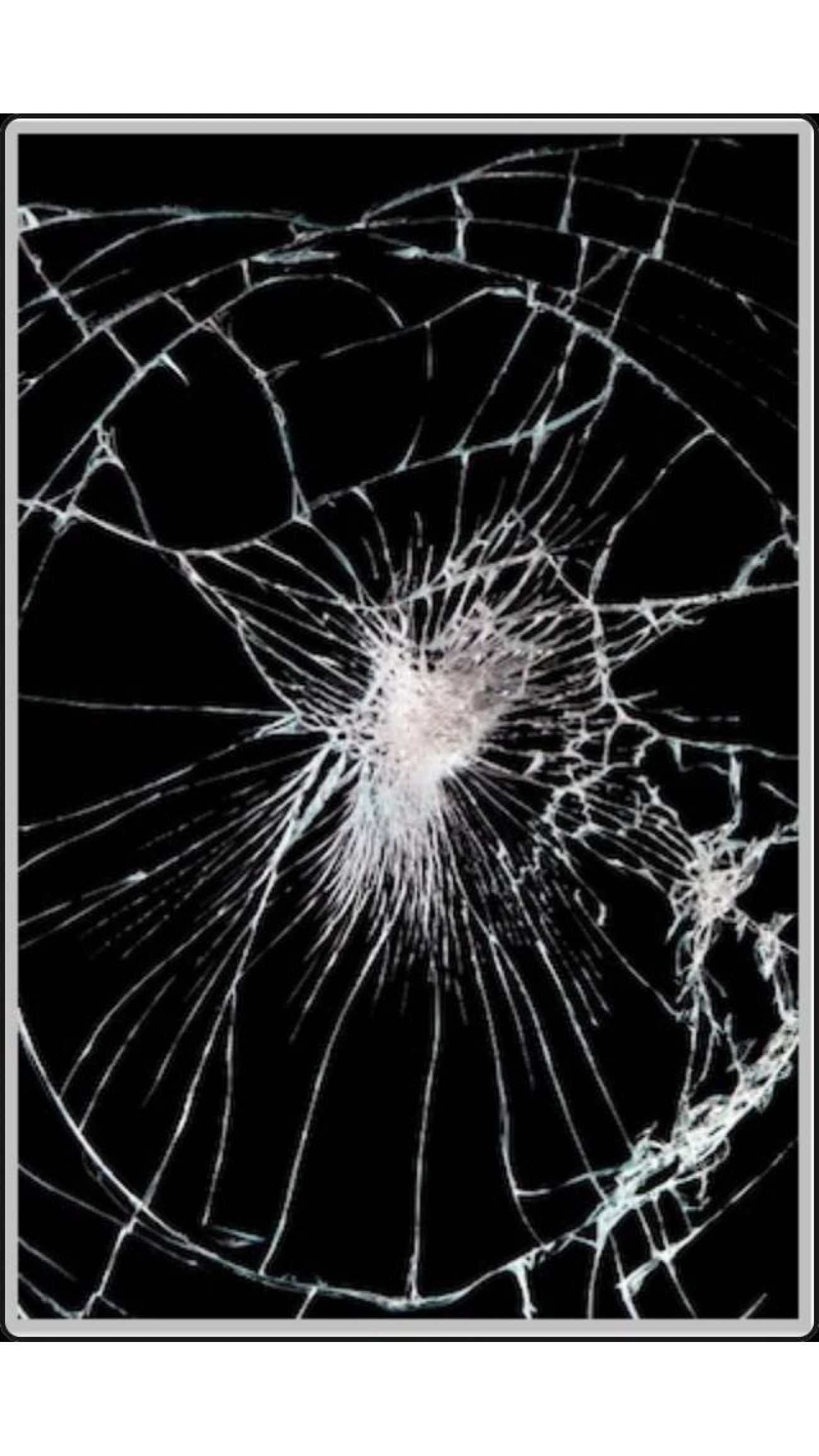 Zendha: Cracked iPhone Screen Wallpaper