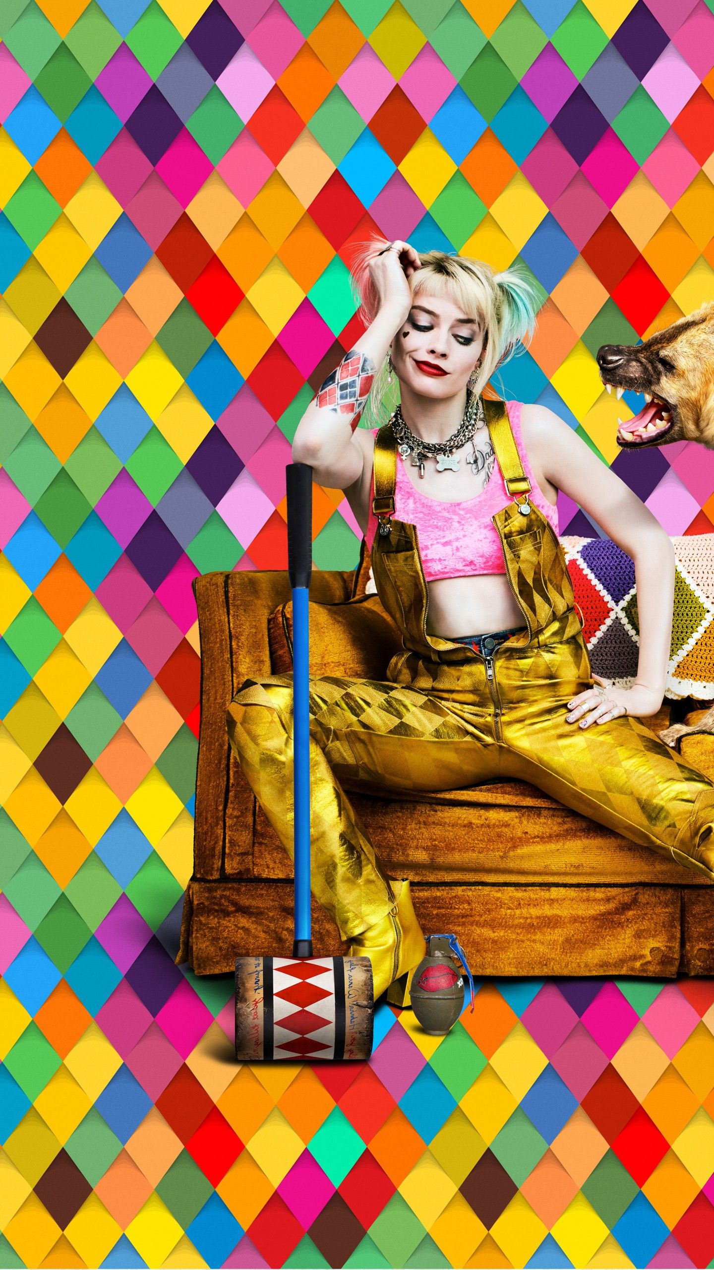 Wallpaper Harley Quinn, Birds of Prey, Margot Robbie, 4K, 5K